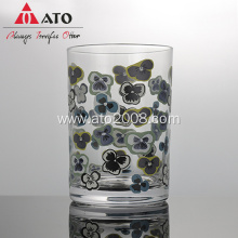 ATO customize OEM juice reusable coffee glass cup